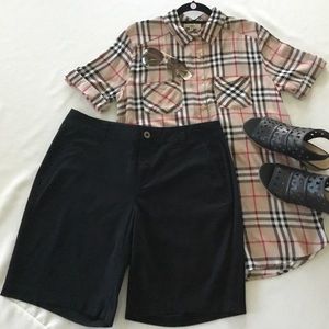 Black Bermuda Shorts Size 16